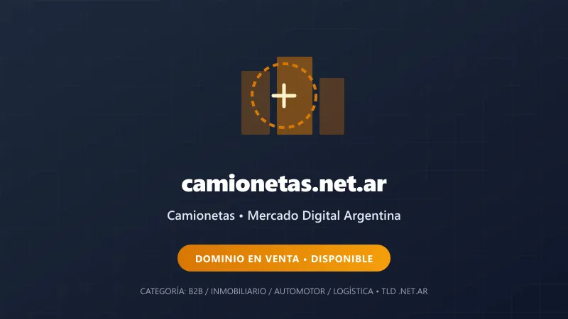 Identidad gráfica y activo digital para Camionetas en Argentina